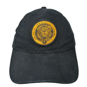 Cigar Padilla Company Strapback 5 Panel Cap Black OS Adjustable Embroidered